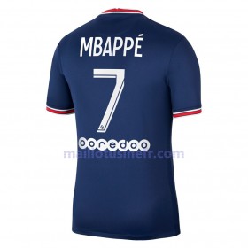 Maillot de Foot Paris Saint-Germain Kylian Mbappé 7 Domicile 2021-22
